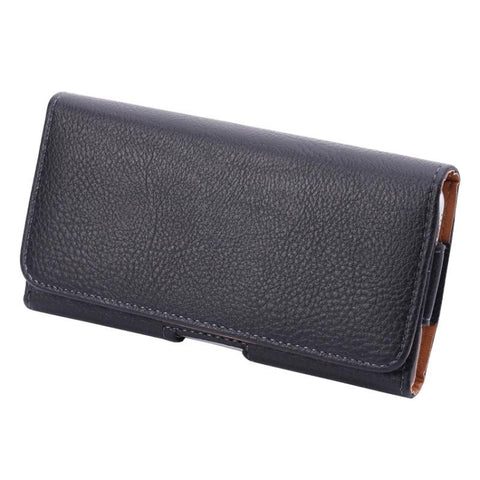 Marsupio da 5,5 pollici con texture litchi stile orizzontale con stecca posteriore per Huawei Honor 7i / Honor 6 Plus / P8 / N3 / N2 / N1 e Sony Xperia Z5 / Z4 / Z2 / Z1