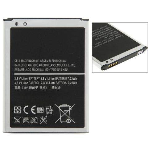 Batteria ricaricabile 1900 mAh agli ioni di litio per Galaxy S4 Mini