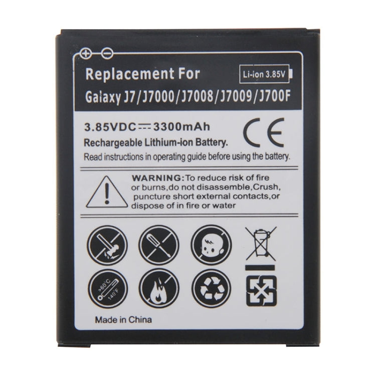 3300mAh Rechargeable Battery for Galaxy J7 Series Devices