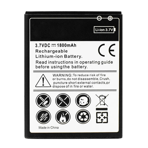 1800mAh Rechargeable Li-ion Battery for Galaxy S2/i9100