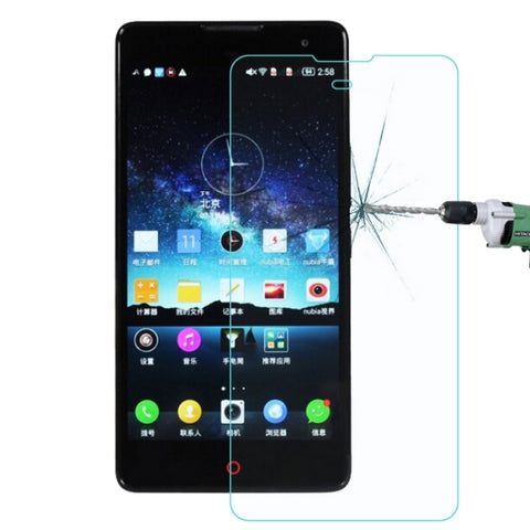 Per ZTE Nubia Z7 Max 0,26mm 9H+ Durezza superficiale 2,5D Pellicola in vetro temperato antideflagrante, 1pcs