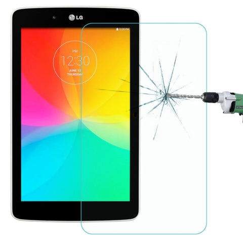 Pellicola in vetro temperato antideflagrante 0,4 mm 9H+ durezza superficiale 2.5D per tablet LG G 7.0 / V400, For V400 （1 PC）