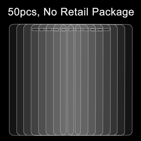 50 PZ per Huawei P9 0,26mm 9H Durezza superficiale 2.5D Pellicola in vetro temperato antideflagrante, senza confezione al dettaglio, 50pcs No Retail Package