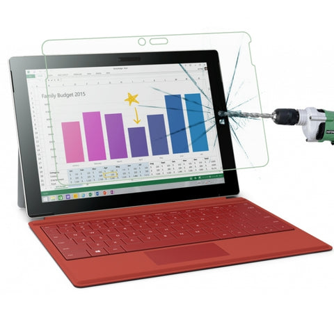 Pellicola in vetro temperato antideflagrante 0,4 mm 9H+ durezza superficiale 2,5D per MicroSoft Surface Pro 3