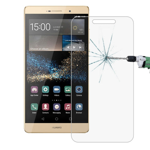 50 PZ per Huawei P8 0,26mm 9H Durezza superficiale 2.5D Pellicola in vetro temperato antideflagrante, senza confezione al dettaglio, 50pcs No Retail Package - Novalix Store