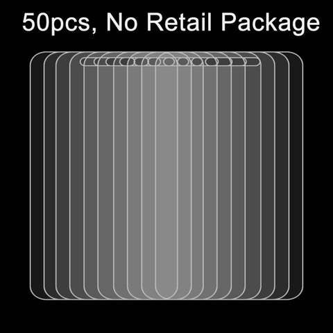 50 PZ per Huawei P8 0,26mm 9H Durezza superficiale 2.5D Pellicola in vetro temperato antideflagrante, senza confezione al dettaglio, 50pcs No Retail Package - Novalix Store
