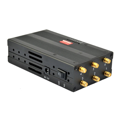Interruttore di segnale per telefoni cellulari GSM / CDMA / DCS / PCS / 3G / 4G / GPS / Jammer / Isolatore, copertura: 20 metri (JAX-121A-6B), GSM / CDMA / DCS / PCS / 3G / 4G / GPS