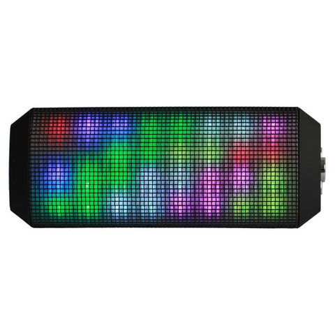 YM-339 Haut-parlant Bluetooth 2 x 5 W avec lumière LED, prise en charge de la fiche TF