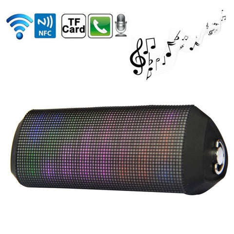 YM-339 Haut-parlant Bluetooth 2 x 5 W avec lumière LED, prise en charge de la fiche TF