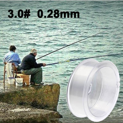 100 m extra forte 3,0# 0,28 mm 7,2 kg Dedicato alla pesca fluviale Ligne de pêche Falcon, 3.0#