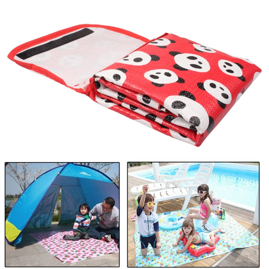coperta-da-gioco-per-bambini-tappetino-per-gattonare-tappetino-da-spiaggia-tappetino-da-picnic-all-aperto-dimensioni-170-cm-l-x-155-cm-l-170cm-x155cm-panda-pattern - immagine 1
