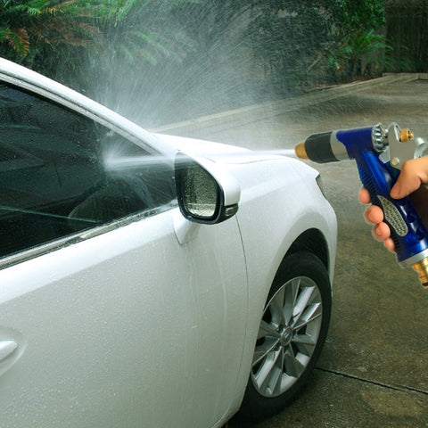 Test du pistolet à eau dans le cadre avec un tuyau pour le tuyau d'eau à haute pression KANEED pour le lavage de l'auto domestique, Tuyau d'eau, Tuyau d'eau d'origine britannique, Tuyau d'eau d'origine américaine