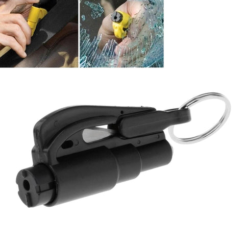 Outil portable pour marteau d'urgence pour voiture 3 en 1, portachiavi, coltello pour vetri rotti, 2 en 1 noir, 2 en 1 rouge, 2 en 1 jaune