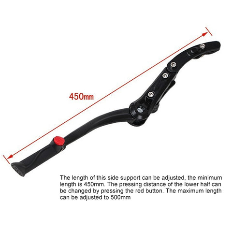 Cavalletto latéral réglable pour vélo et double installation pour VTT