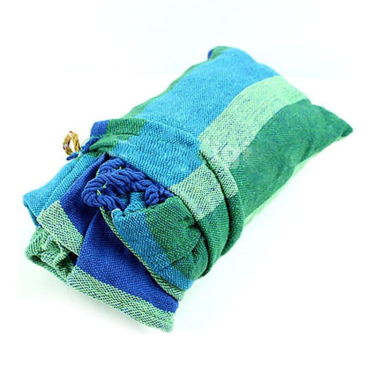 amaca-da-campeggio-in-tela-blu-190x100-cm-per-esterni - immagine 5