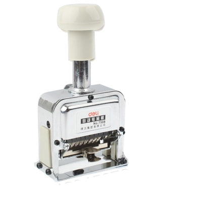 Numeratore automatico in materiale metallico ad alte prestazioni (codice 8), 8 Code