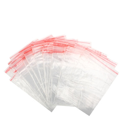 Sacchetti di plastica di alta qualità con sigillo autoadesivo da 100 pezzi (20x30 cm)