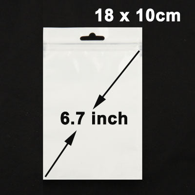 Borsa antistatica con chiusura a zip da 6,7 pollici, dimensioni: 18 x 10 cm (100 pezzi in una confezione, il prezzo è per 100 pezzi)