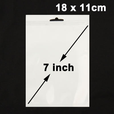 Borsa antistatica con chiusura a zip da 7 pollici, dimensioni: 18 x 11 cm (100 pezzi in una confezione, il prezzo è per 100 pezzi)