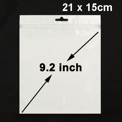 Borsa antistatica con chiusura a zip da 9,2 pollici, dimensioni: 21 x 15 cm (100 pezzi in una confezione, il prezzo è per 100 pezzi)