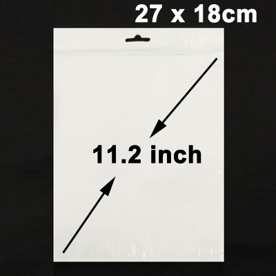 Borsa antistatica con chiusura a zip da 10,5 pollici, dimensioni: 27 x 18 cm (100 pezzi in una confezione, il prezzo è per 100 pezzi)