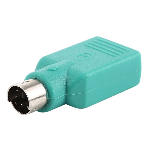 Adaptateur jack USB A vers mini DIN6 maschio (par USB vers PS/2), USB femelle vers PS/2 mâle