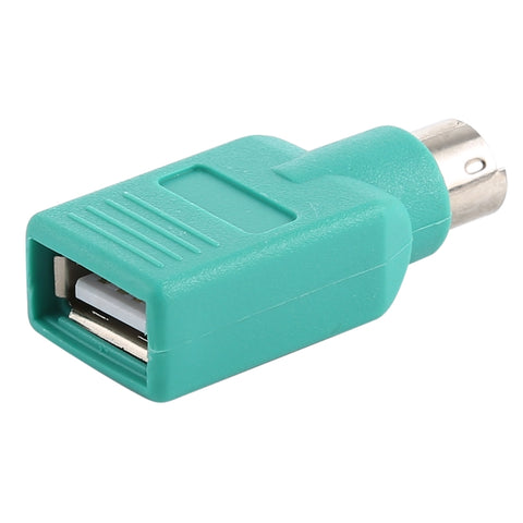 Adaptateur jack USB A vers mini DIN6 maschio (par USB vers PS/2), USB femelle vers PS/2 mâle