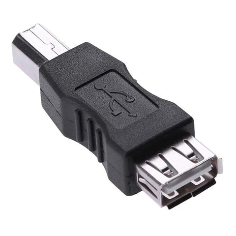 Connecteur adaptateur USB 2.0 A femelle à B mâle Convertisseur AF à BM pour tampon