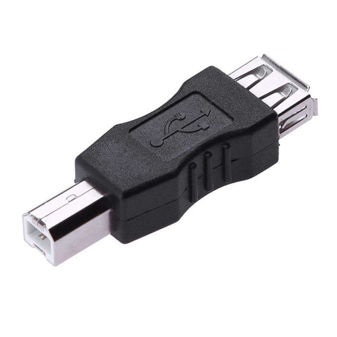 Connecteur adaptateur USB 2.0 A femelle à B mâle Convertisseur AF à BM pour tampon