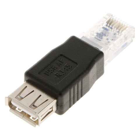 Adattatore RJ45 Maschio a USB per Connessione Facile