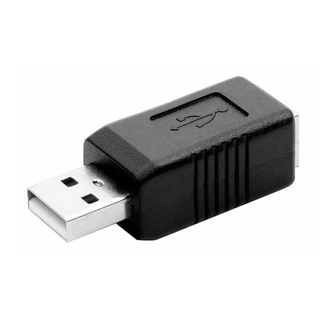 convertitore-adattatore-stampante-usb-2-0-am-a-bf-usb-2-0-am-black - immagine 2