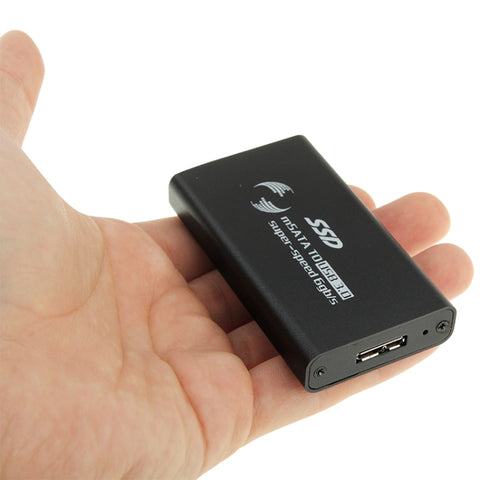 Custodia per disco rigido SSD mSATA da 6 GB/s a USB 3.0