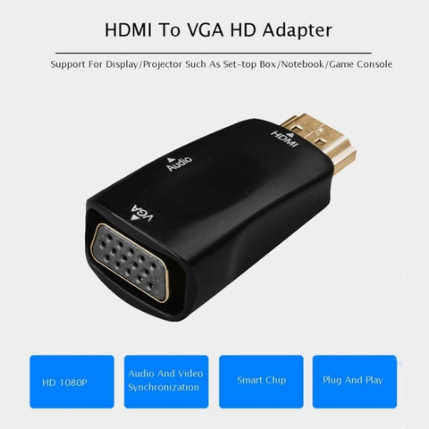 adattatore-hdmi-a-vga-con-audio-full-hd-1080p-per-hdtv-e-monitor - immagine 2