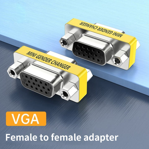 adattatore-vga-femmina-15-pin-a-femmina-15-pin - immagine 2