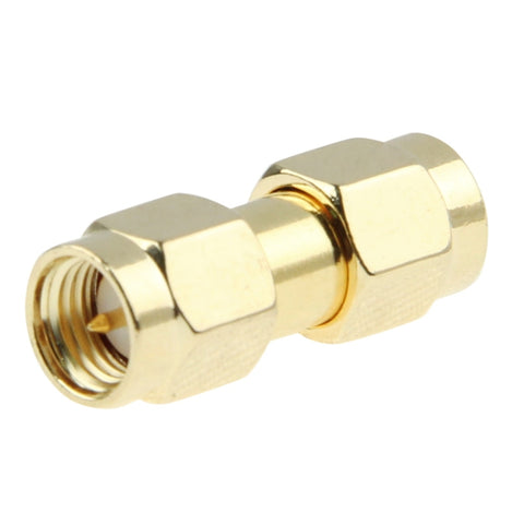 Adattatore SMA maschio placcato oro – SMA maschio a SMA maschio / RP-SMA maschio 