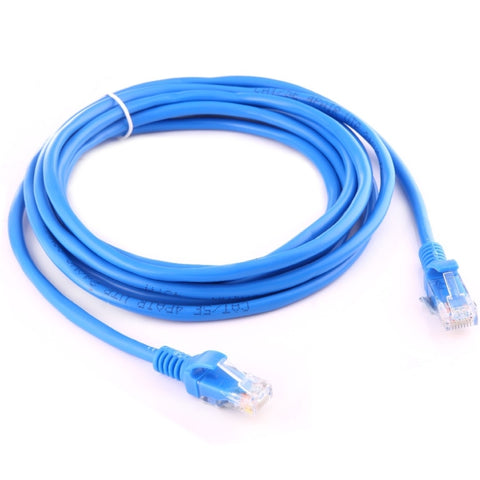 Cavo di rete Cat5e, lunghezza: 3 m, 3 m Blu