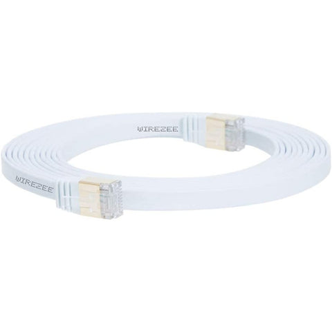 Cavo LAN di rete Ethernet piatto ultrasottile ad alta velocità CAT7 con testa placcata in oro, 1m, 2m, 3m, 5m, 10m, 15m, 20m, 25m, 30m