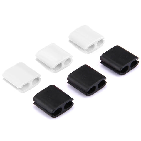 6 clip per cavi Smart Wire, fili sparsi per organizzare, consegna casuale dei colori