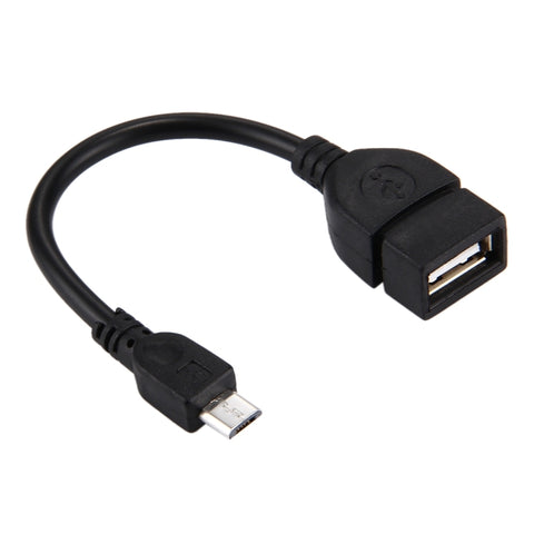 Adattatore USB A femmina da 10 cm a Micro USB 5 pin maschio con OTG