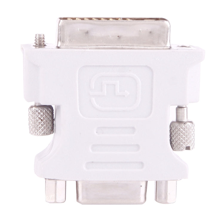 DVI-I Male Dual-Link 24 + 5 to 15 Pin VGA Female Video Monitor Adapter Converter