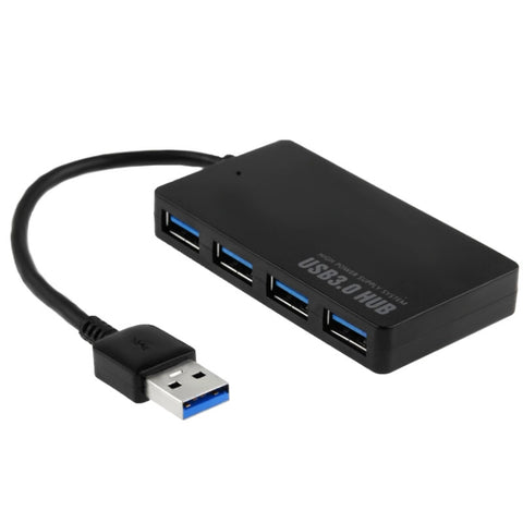 HUB USB 3.0 portatile super veloce a 4 porte Indicatore LED Hot-swap da 5 Gbps, segnale USB 3.0 trasparente, HUB 5GBPs