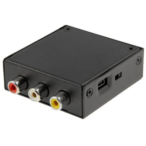 Adaptateur HDV-M610, convertisseur vidéo Mini Full HD 1080P de HDMI à AV/CVBS, HDMI vers AV/CVBS (Mini)