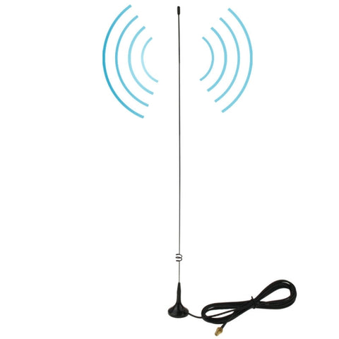 NAGOYA UT-108UV Antenne mobile magnétique double bande SMA femelle pour talkie-walkie, antenne longue: 50 cm