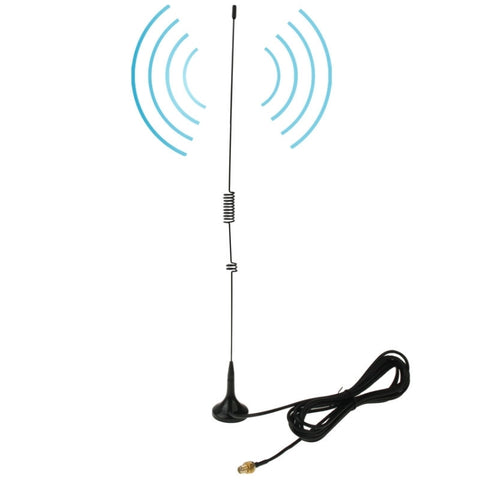 NAGOYA UT-106UV Antenne mobile magnétique double bande SMA femelle pour talkie-walkie, antenne longue: 37 cm