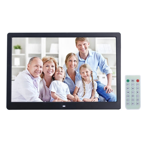 Corniche numérique à 15 pouces, 1331 W, avec support de télécommande, fiche SD/MMC/MS et USB, 15 pouces