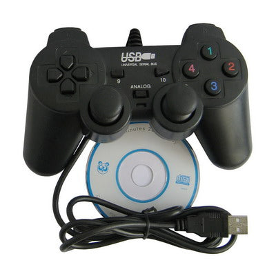 Gamepad singolo USB per PC Double Shock, Vibration Gamepad 11