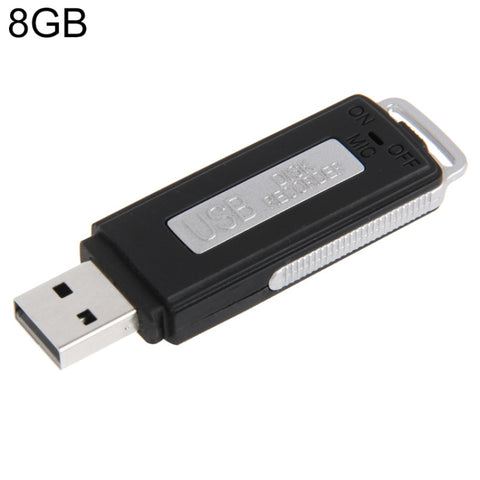 Enregistreur vocal USB + disco flash USB de 8 Go