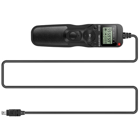 Cavo remoto timer LCD Aputure AP-TR3N per Nikon D5100, D3100, D7000, D5000, D90, AP-TR3N