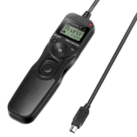 Cavo remoto timer LCD Aputure AP-TR3N per Nikon D5100, D3100, D7000, D5000, D90, AP-TR3N