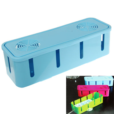 Scatola portaoggetti per presa avvolgicavo per cavo di alimentazione elettrica, dimensioni: 265 x 88 x 75 mm, Cable Winder Socket Organizer